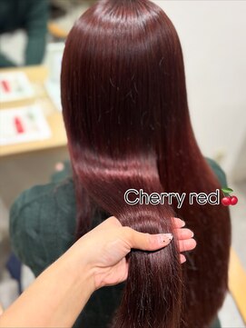 シェノン 奈良橿原店(CHAINON) Cherry red color