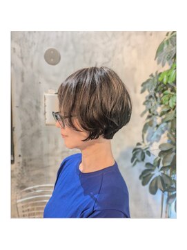 ニュアンスパーマショートボブ