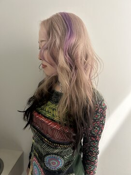 ワンカラー/ブリーチカラー/髪質改善/ハイトーンカラー