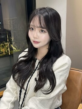 韓国レイヤーカット×アッシュブラウン♪(冨田)