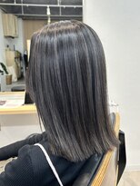 トト 船橋店(toto.)&nbsp;◇ココアベージュ小顔オリーブグレークラゲヘアーショート[船橋]