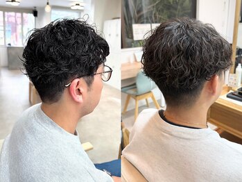 ロッコ 船橋駅(Rocco)の写真/雰囲気を変えたい方にオススメ◎波巻き・ツイストパーマで一番似合うstyleをご提案◎[船橋駅/メンズパーマ]