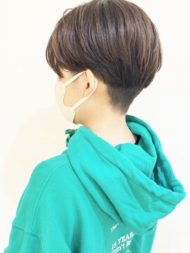 モリオ フロム ロンドン 成増店 【morio成増/玉井】ハンサムショート　刈り上げ女子