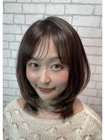 アース 静岡駅前店(HAIR&MAKE EARTH)&nbsp;小顔ミディボブ