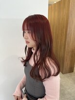 ケンジ 湘南台(KENJE)&nbsp;ブリーチなし！レッドブラウン