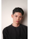 アップバングレイヤースタイル
