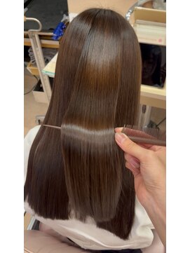 ウェーヴ 浜松小豆餅店(wave) 縮毛矯正×熱ケアトリートメント