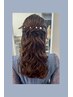 ヘアセット10時~12時¥3800