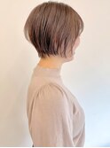 【morio浦和 安齋】大人ショートくびれショートボブ小顔ショート