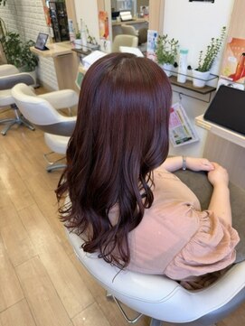 アメイジングヘアー 中沢店(AMAZING HAIR) ピンクカラー