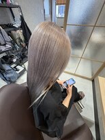 【全席完全個室サロン】ef lien西大寺 × 髪質改善ミルボンAujua認定サロン&nbsp;ホワイトシルバー
