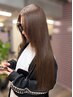 【水流限定】カット+ケア縮毛矯正or酸性ストレート￥27500～