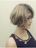 大人ショートボブ
