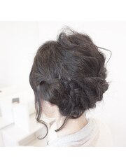 結婚式&二次会 ヘアアレンジ