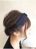 プチプラヘアバンド☆ギブソンタック　【表原　巧】