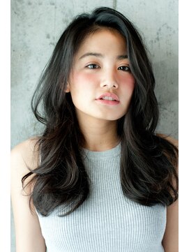 ノラ ヘアーサロン(NORA HAIR SALON) NORA【ERI】小顔前髪黒髪暗髪デジタルパーマくせ毛風艶ロング