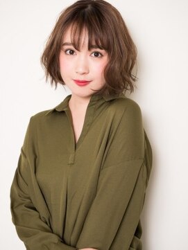 クアトロ グランシュ 川崎店(QUATRO × GranCieux) ふわふわパーマショート★QUATRO132★