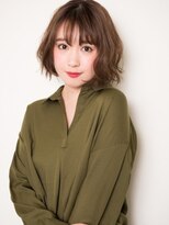 クアトロ グランシュ 川崎店(QUATRO × GranCieux) ふわふわパーマショート★QUATRO132★