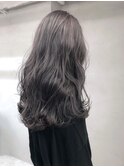 ネイビーアッシュ_ブランジュネイビーカラーダブルバング