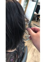 アメリ(Ameri)&nbsp;-Ameri-透明感暗髪　ブルーブラック