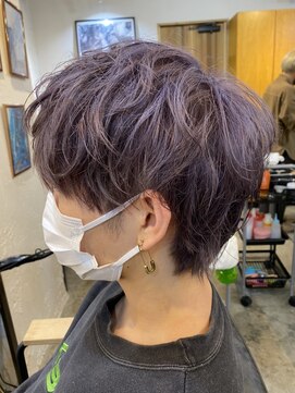 エルオム(EL.HOMME) 【YUKI】ラベンダーカラー×マッシュ