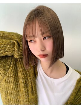 プシューケ(Hair salon PSYCHE) mini bob style