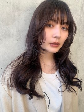 ヘアサロン ガリカ 表参道(hair salon Gallica) ココアブラウン×無造作ヘア