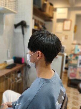 カーム ホーム ヘアー(calm home hair) ナチュラルマッシュアフター