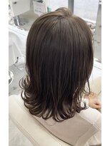 ヘアーアンドエステティック ヴェリス(hair&esthetic Velis) 【Velis】ナチュラルオリーブレイヤー外ハネミディアム♪
