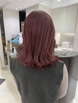 エムタニグチミュー(MTANIGUCHI Mieux) ◇ケアWカラー◇カシスピンク