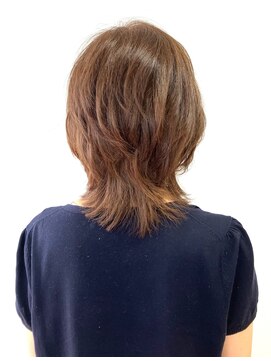 ハートボックス 四谷店(Heart box) 大人女性におすすめなウルフスタイルカラーはダメージレスカラー