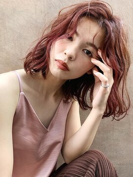 フェメ 立川(PHEME) ピンクブラウン/ボブ3