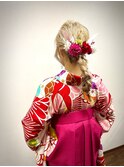 名古屋駅徒歩３分 actif　着物/和装/着付けヘアセット  早朝受付