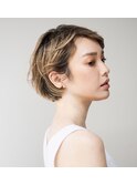 グレージュハイライト