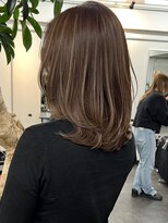 ジルブラン(JIL BLAN) ハイライトバレイヤージュダブルカラーショートカット30代40代