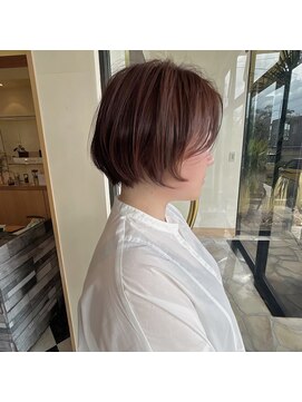 シャンプー ボーイ 宮崎柳丸店(SHAMPOO BOY) 丸みショートボブ