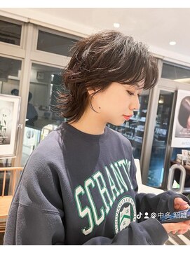 ビファインクーアヴェダ(Be fine coo AVEDA) ミディアムウルフ ラブウェーブパーマ