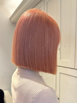 ベレーザ 渋谷(BELEZA) 6694ニュアンスカラーオレンジハイトーングラデーションカラー