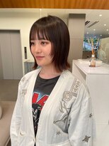 ローレンアオ(LOREN AO)&nbsp;ミルクティベージュオリーブダブルカラーラベンダー