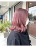 ブリーチデザインカラーコース＊カラー＋カット＋プレミアムトリートメント