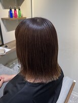 コク(koku) 外ハネボブ×髪質改善ストレート