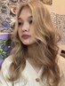 桃果専用【2ヶ月以内】cut +retouch bleach + color ￥20990 2回目の方￥500off