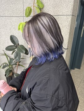 ステラゴーマルイチ(STELLA 501) インナーホワイト×ブルーラベンダー