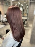 ブリーチ無しカラーで作る、柔らかいラベンダー