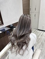ベルヘアーデザイン 堺東(Belle hair Design)&nbsp;コントラストハイライト/外国人風ハイライト/ケアブリーチ/堺東