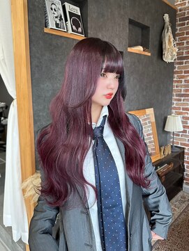 空 エクステ/シールエクステ/染めれるエクステ