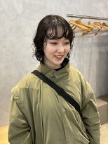 アマーク(a mark)&nbsp;【能田花音】bang permでオシャレ度up!!