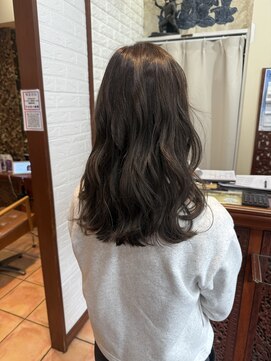 ヘアーフィックス リュウアジア 越谷店(hair fix RYU Asia) 【RYU Asia 越谷店】オリーブグレージュ