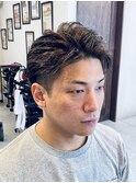 【30代 男性】ロンドンミディアムツーブロ(大宮/バーバー)
