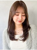 結べるボブ前髪20代30代40代◎似合わせカット斜めバング美髪